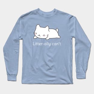 Funny Cat Pun T-Shirt Long Sleeve T-Shirt